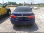 2016 Toyota Camry Se Blue vin: 4T1BF1FK6GU566815