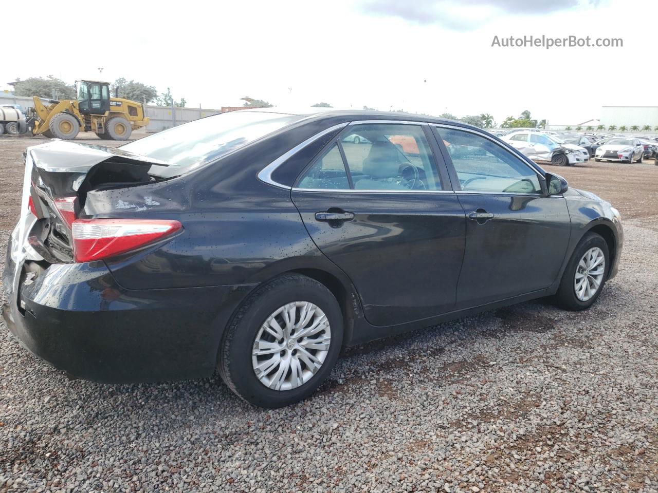 2016 Toyota Camry Le Черный vin: 4T1BF1FK6GU568788