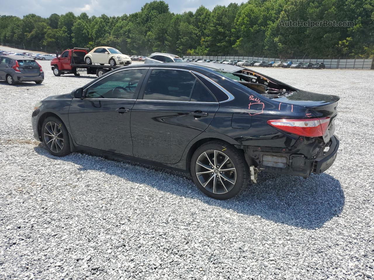 2016 Toyota Camry Le Black vin: 4T1BF1FK6GU571206