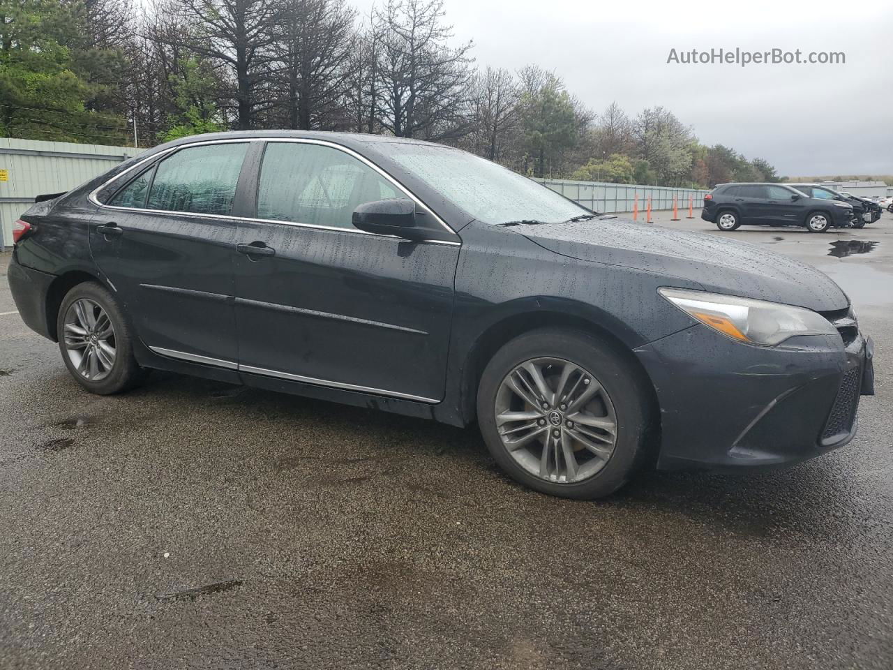 2017 Toyota Camry Le Black vin: 4T1BF1FK6HU337195