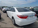 2017 Toyota Camry Le White vin: 4T1BF1FK6HU403597