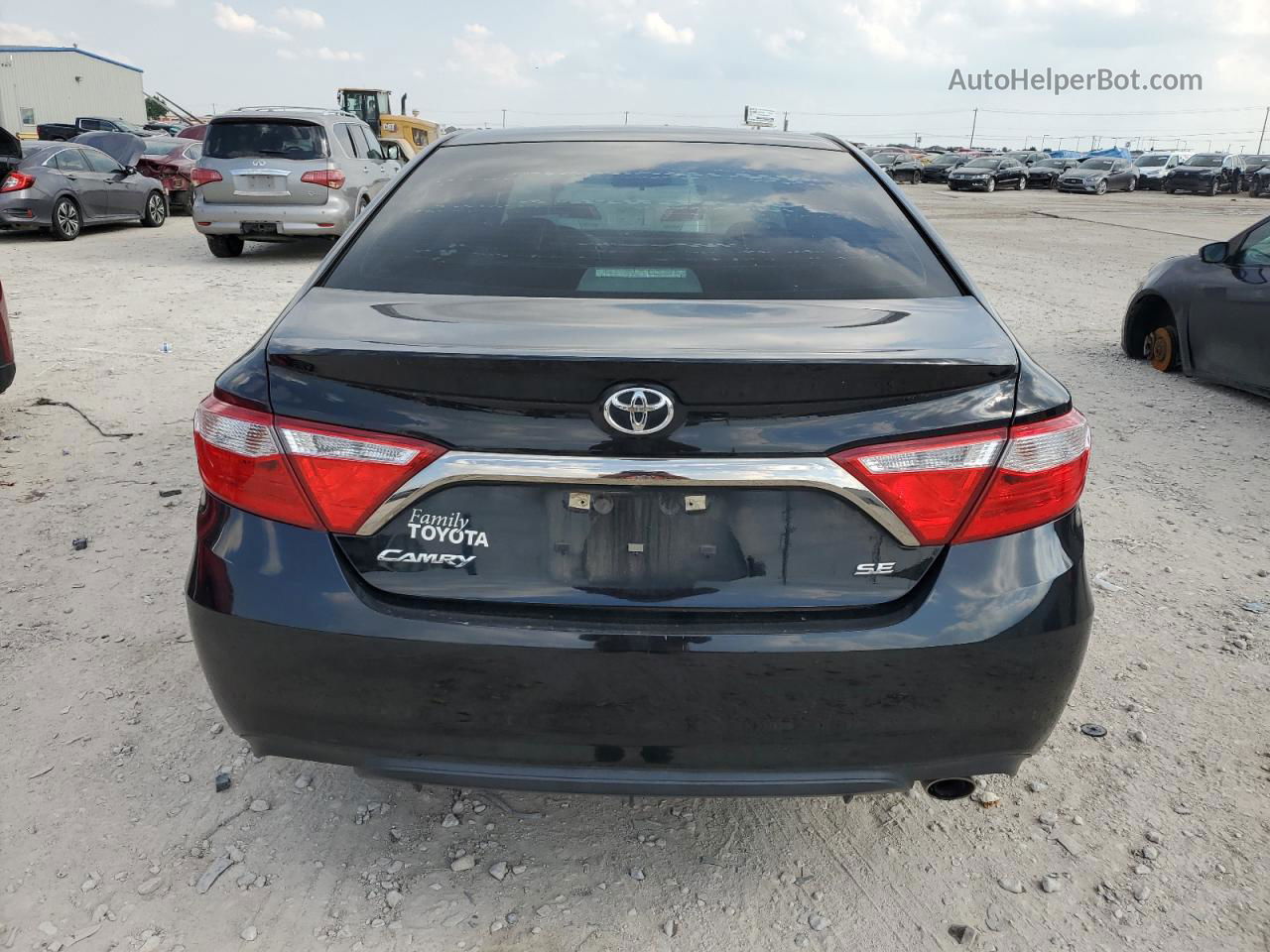 2017 Toyota Camry Le Black vin: 4T1BF1FK6HU453772