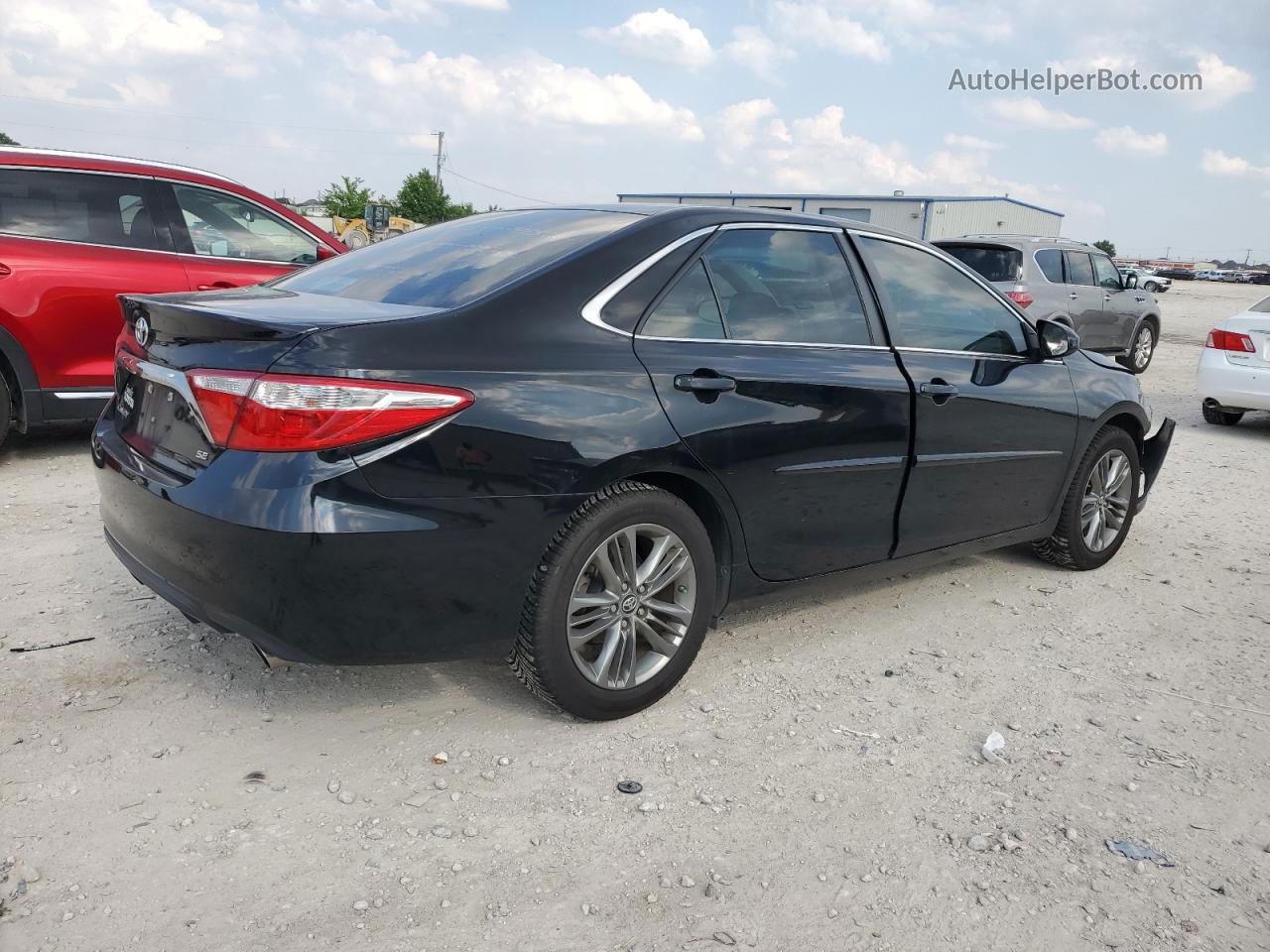 2017 Toyota Camry Le Black vin: 4T1BF1FK6HU453772