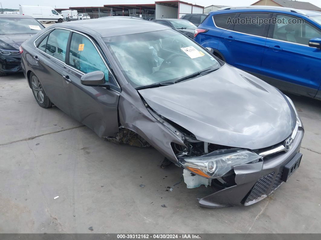 2017 Toyota Camry Se Gray vin: 4T1BF1FK6HU655706