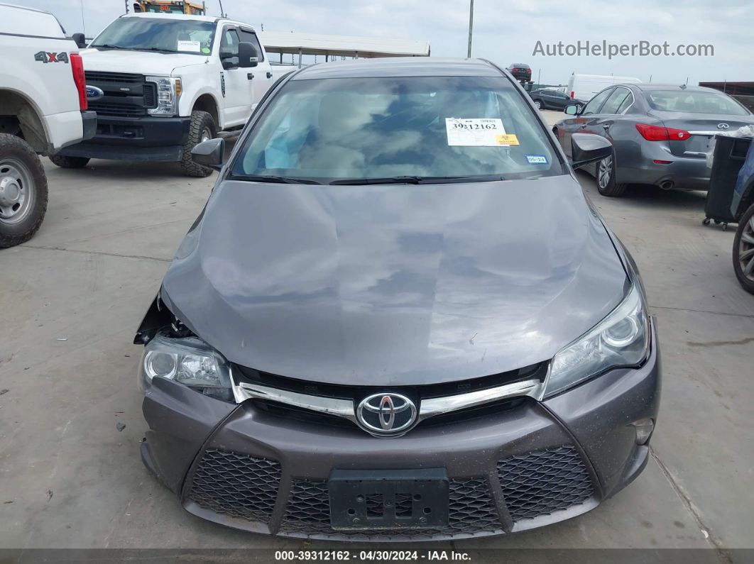 2017 Toyota Camry Se Gray vin: 4T1BF1FK6HU655706