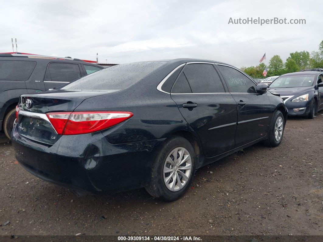 2017 Toyota Camry Le Dark Blue vin: 4T1BF1FK6HU683330