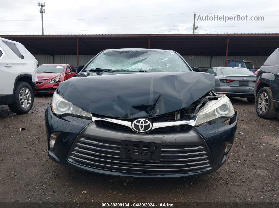 2017 Toyota Camry Le Dark Blue vin: 4T1BF1FK6HU683330