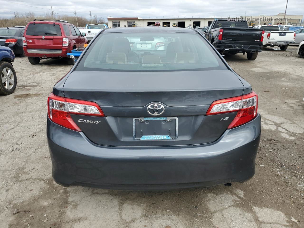 2012 Toyota Camry Base Gray vin: 4T1BF1FK7CU008417