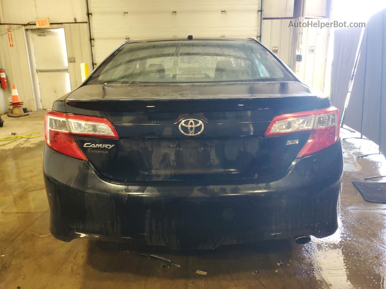 2012 Toyota Camry Base Black vin: 4T1BF1FK7CU018039