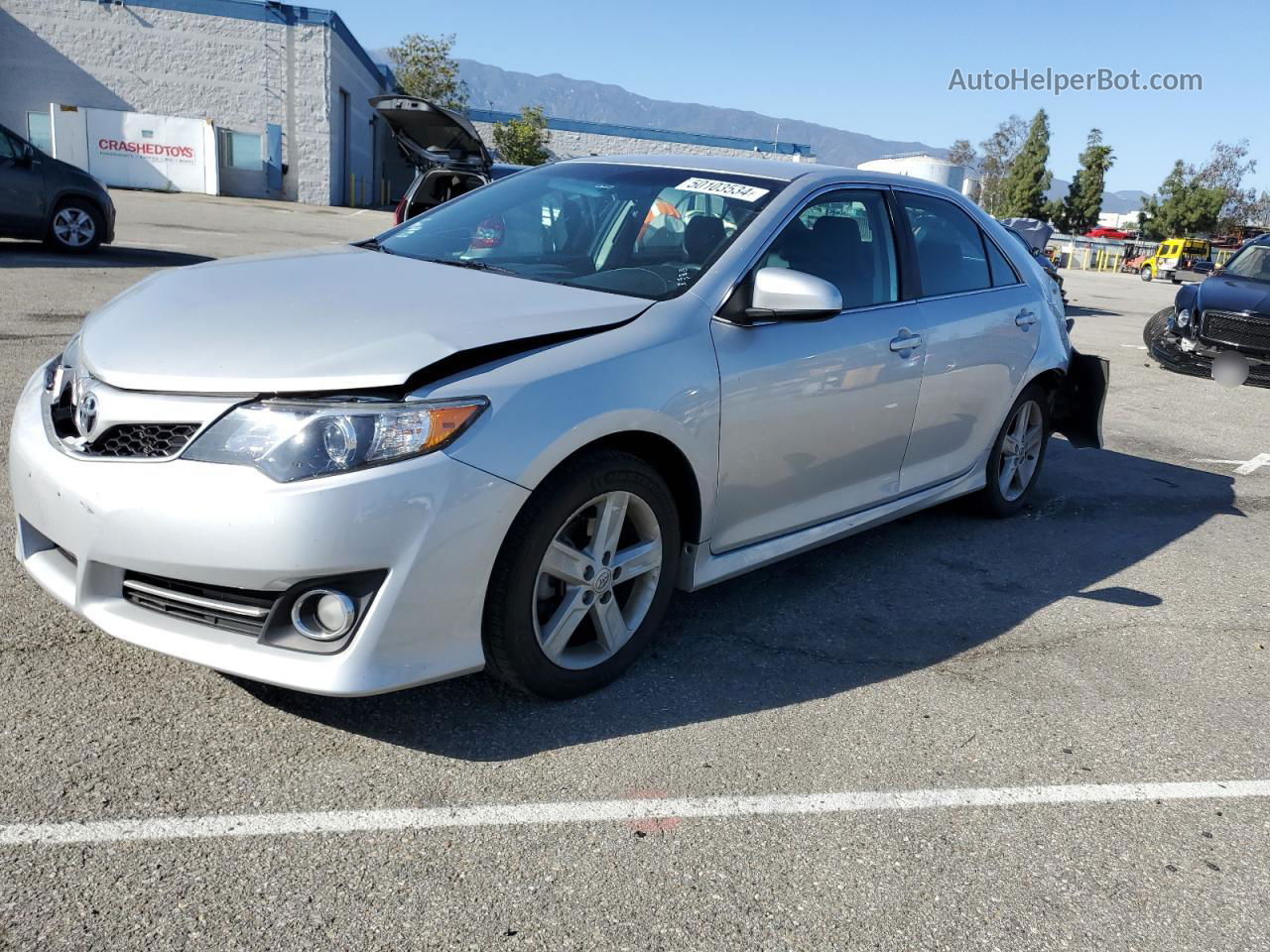 2012 Toyota Camry Base Gray vin: 4T1BF1FK7CU023502