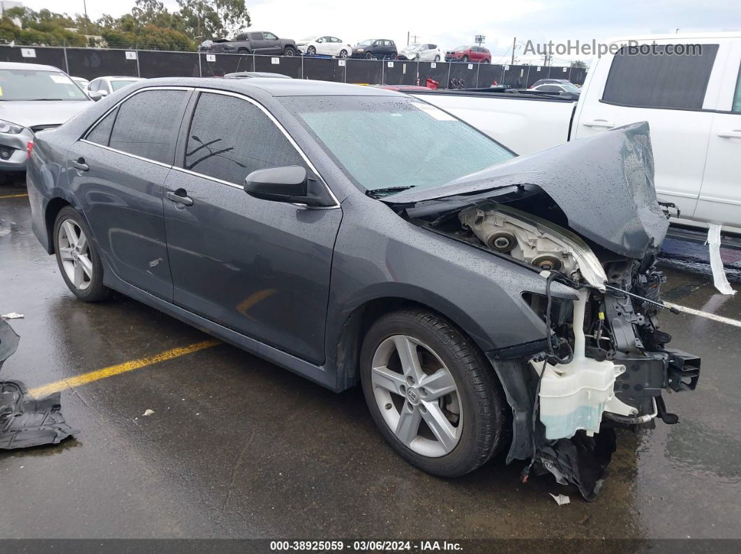 2012 Toyota Camry Se Серый vin: 4T1BF1FK7CU043751