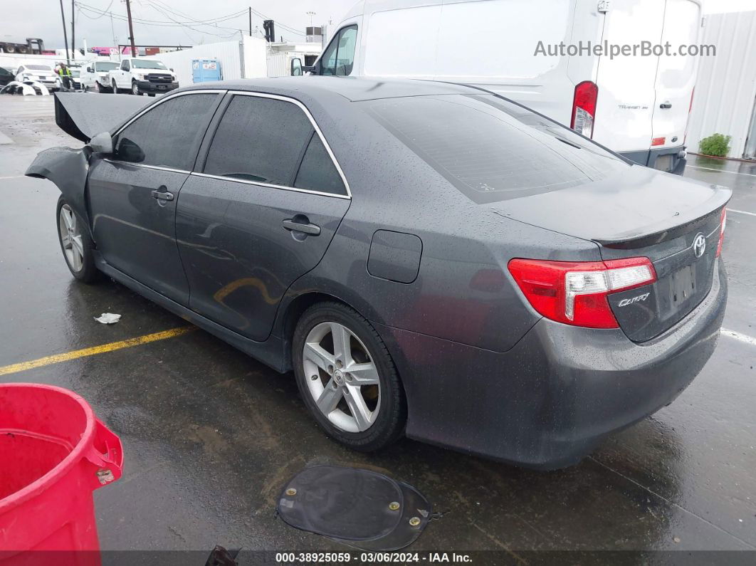 2012 Toyota Camry Se Серый vin: 4T1BF1FK7CU043751