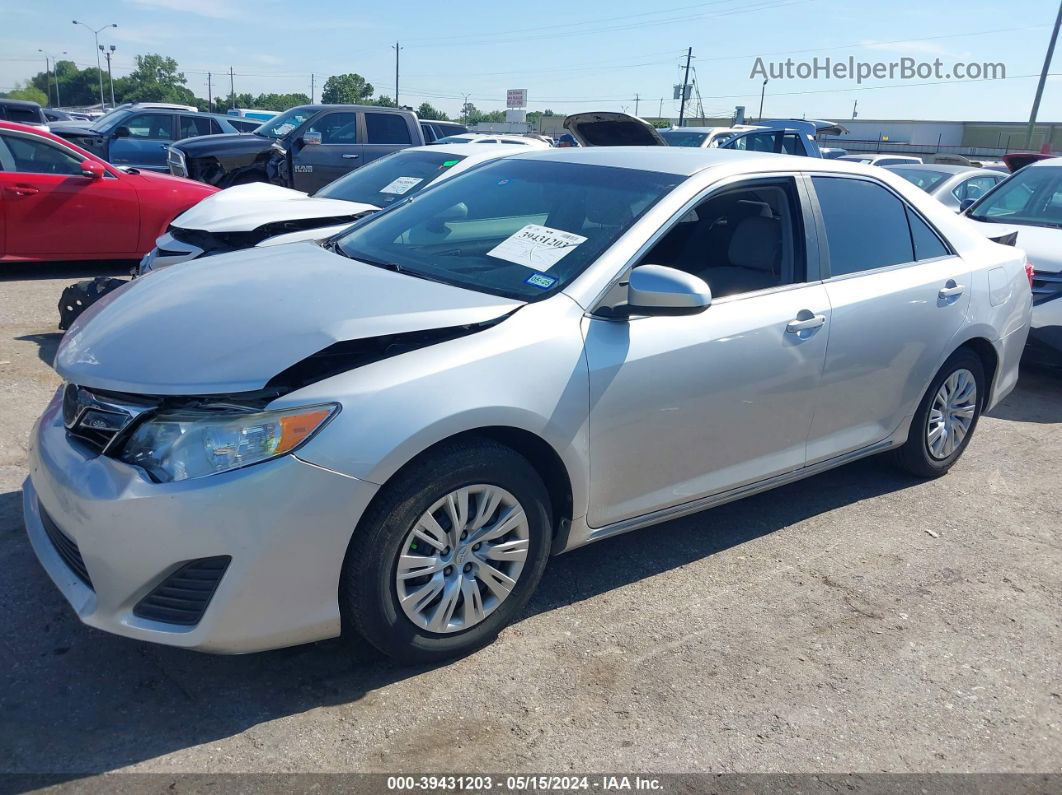 2012 Toyota Camry Le Серебряный vin: 4T1BF1FK7CU044852