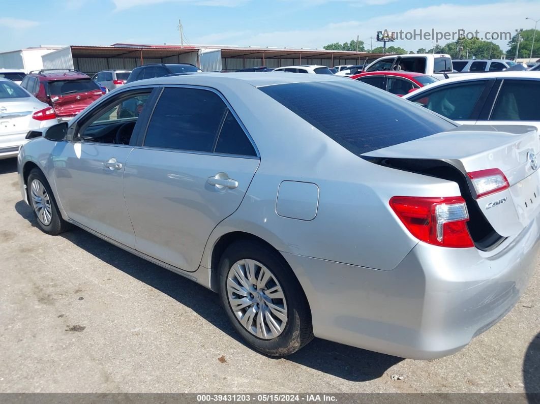 2012 Toyota Camry Le Серебряный vin: 4T1BF1FK7CU044852