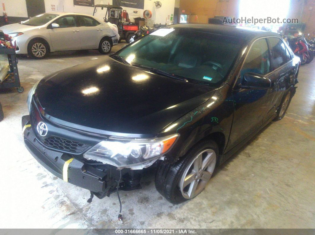 2012 Toyota Camry L/le/se/xle Черный vin: 4T1BF1FK7CU059142