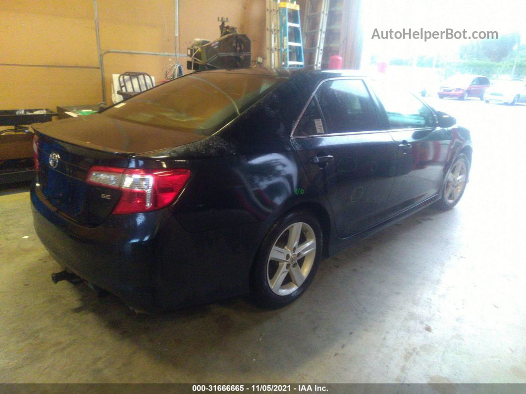 2012 Toyota Camry L/le/se/xle Черный vin: 4T1BF1FK7CU059142