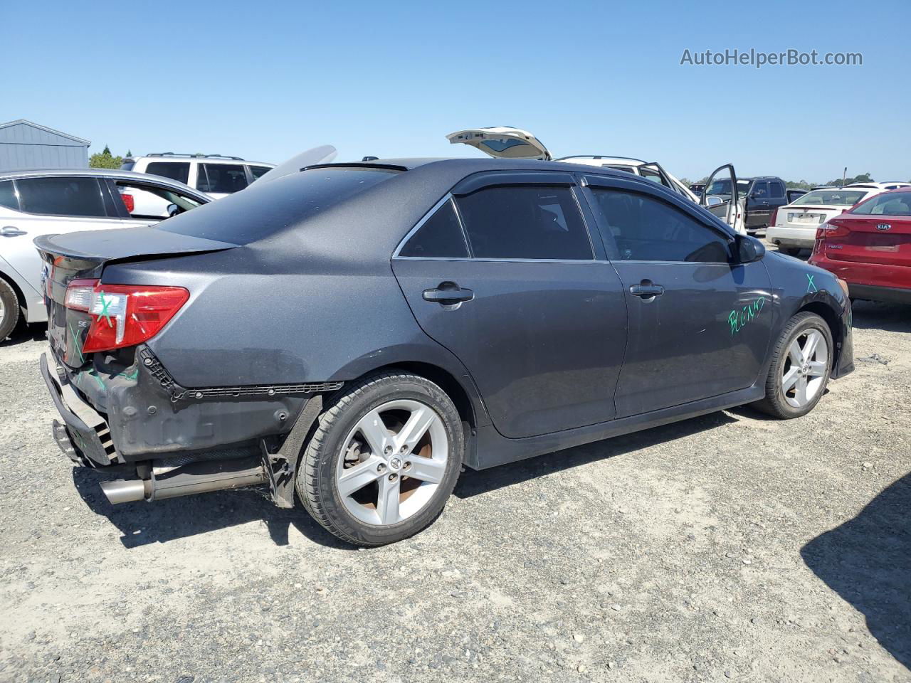 2012 Toyota Camry Base Gray vin: 4T1BF1FK7CU066172