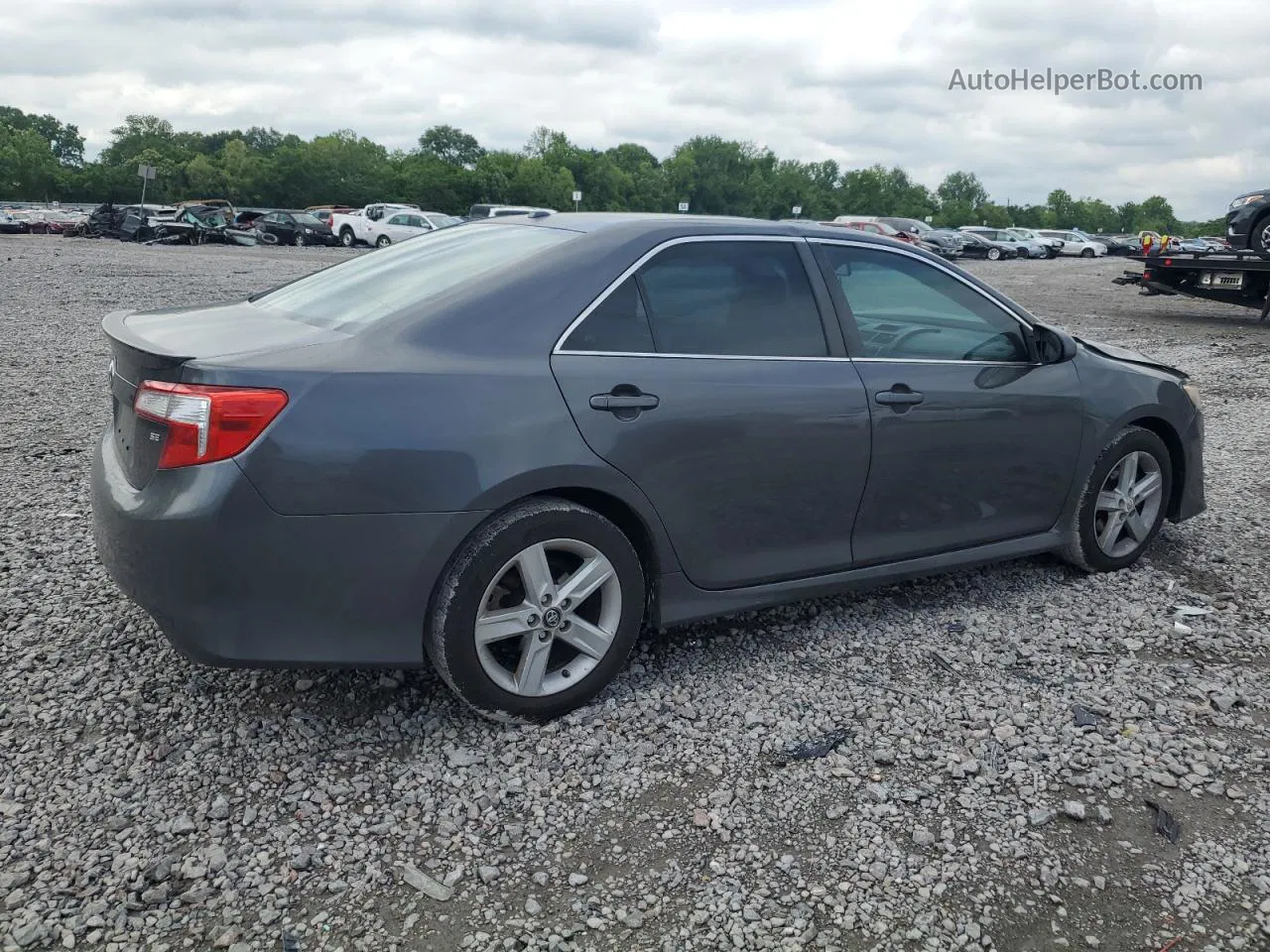 2012 Toyota Camry Base Серый vin: 4T1BF1FK7CU069055