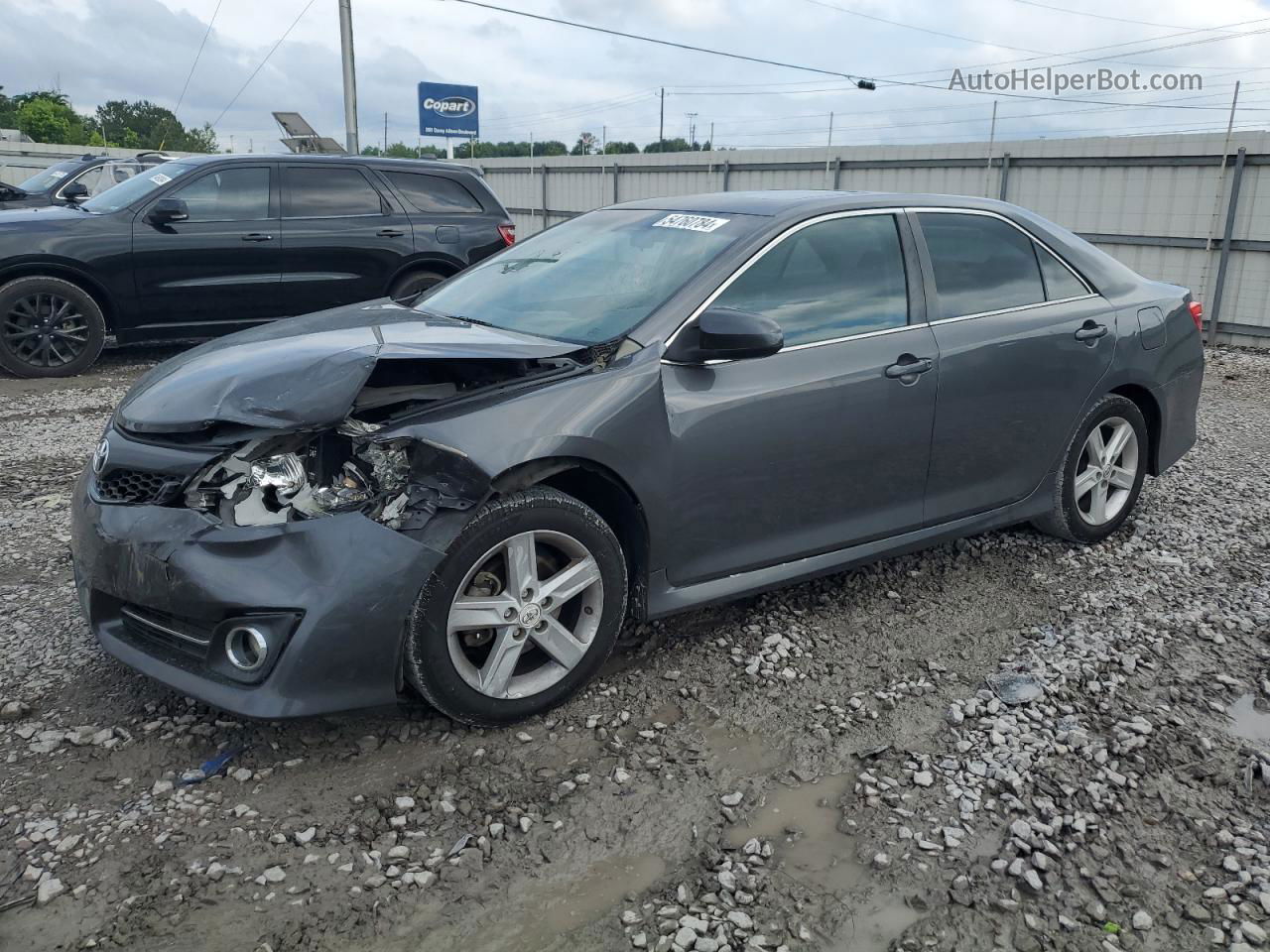 2012 Toyota Camry Base Серый vin: 4T1BF1FK7CU069055