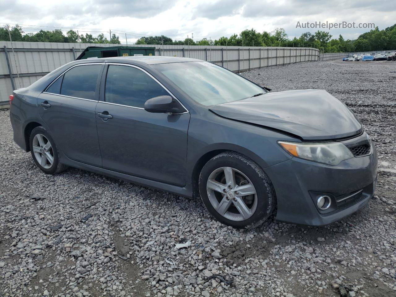 2012 Toyota Camry Base Серый vin: 4T1BF1FK7CU069055