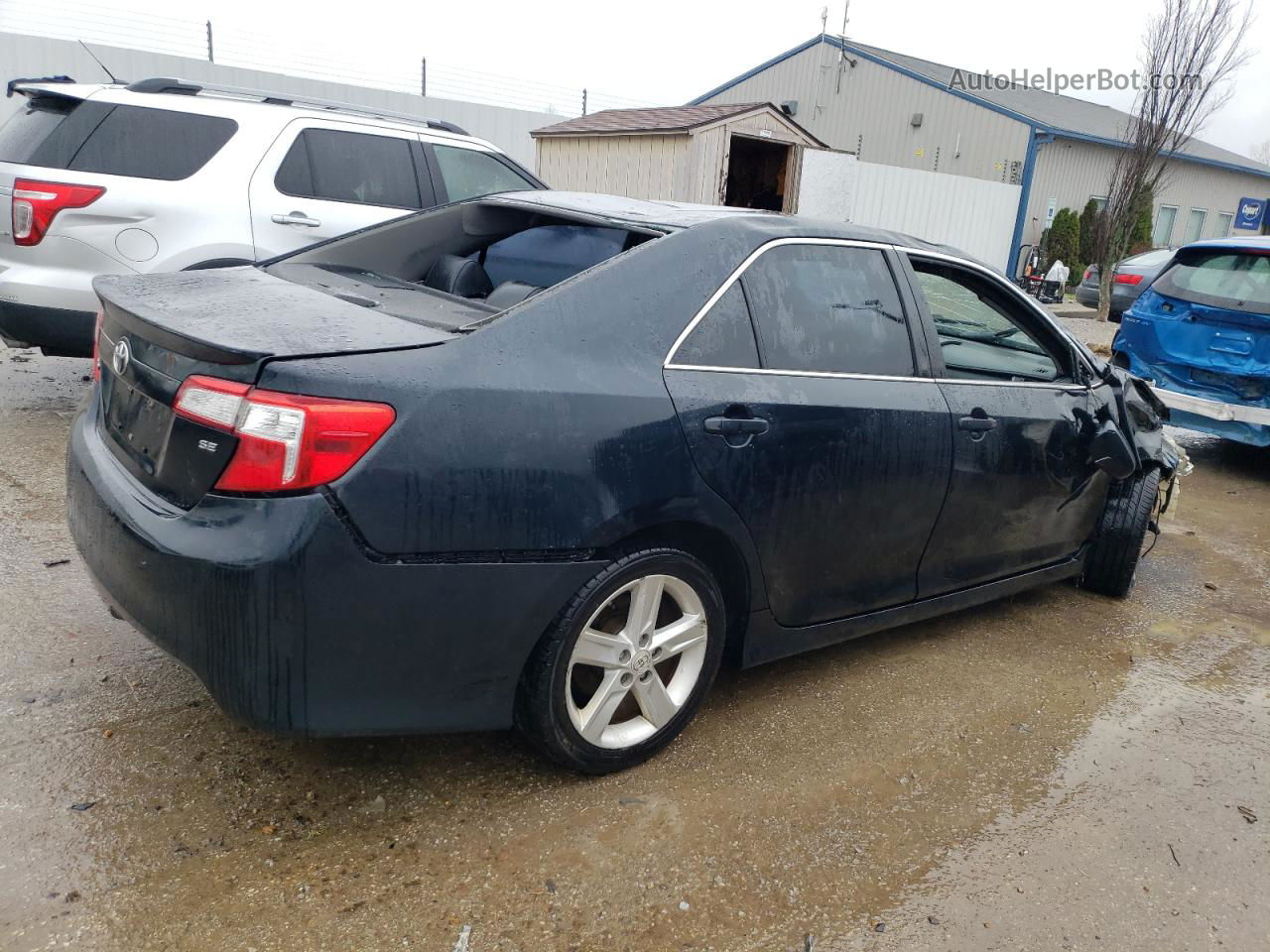 2012 Toyota Camry Base Черный vin: 4T1BF1FK7CU071520