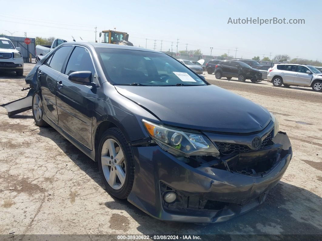 2012 Toyota Camry Se Black vin: 4T1BF1FK7CU092464