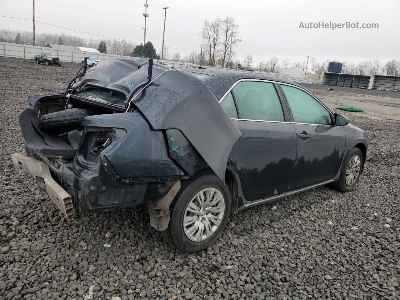 2012 Toyota Camry Base Black vin: 4T1BF1FK7CU103320