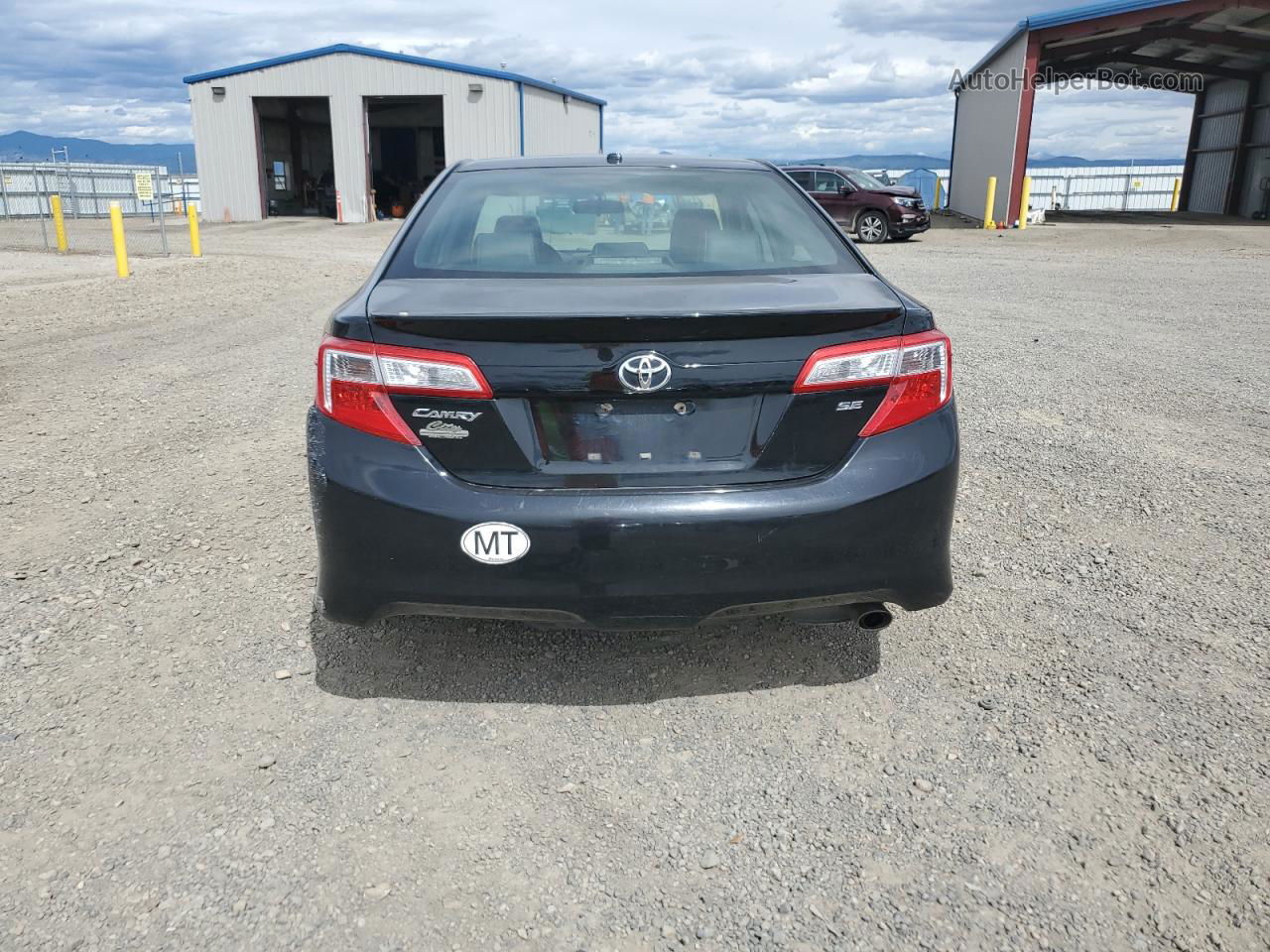 2012 Toyota Camry Base Black vin: 4T1BF1FK7CU117721