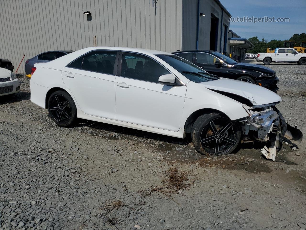 2012 Toyota Camry Base White vin: 4T1BF1FK7CU118934