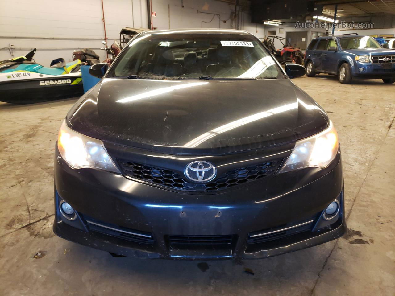 2012 Toyota Camry Base Black vin: 4T1BF1FK7CU120702