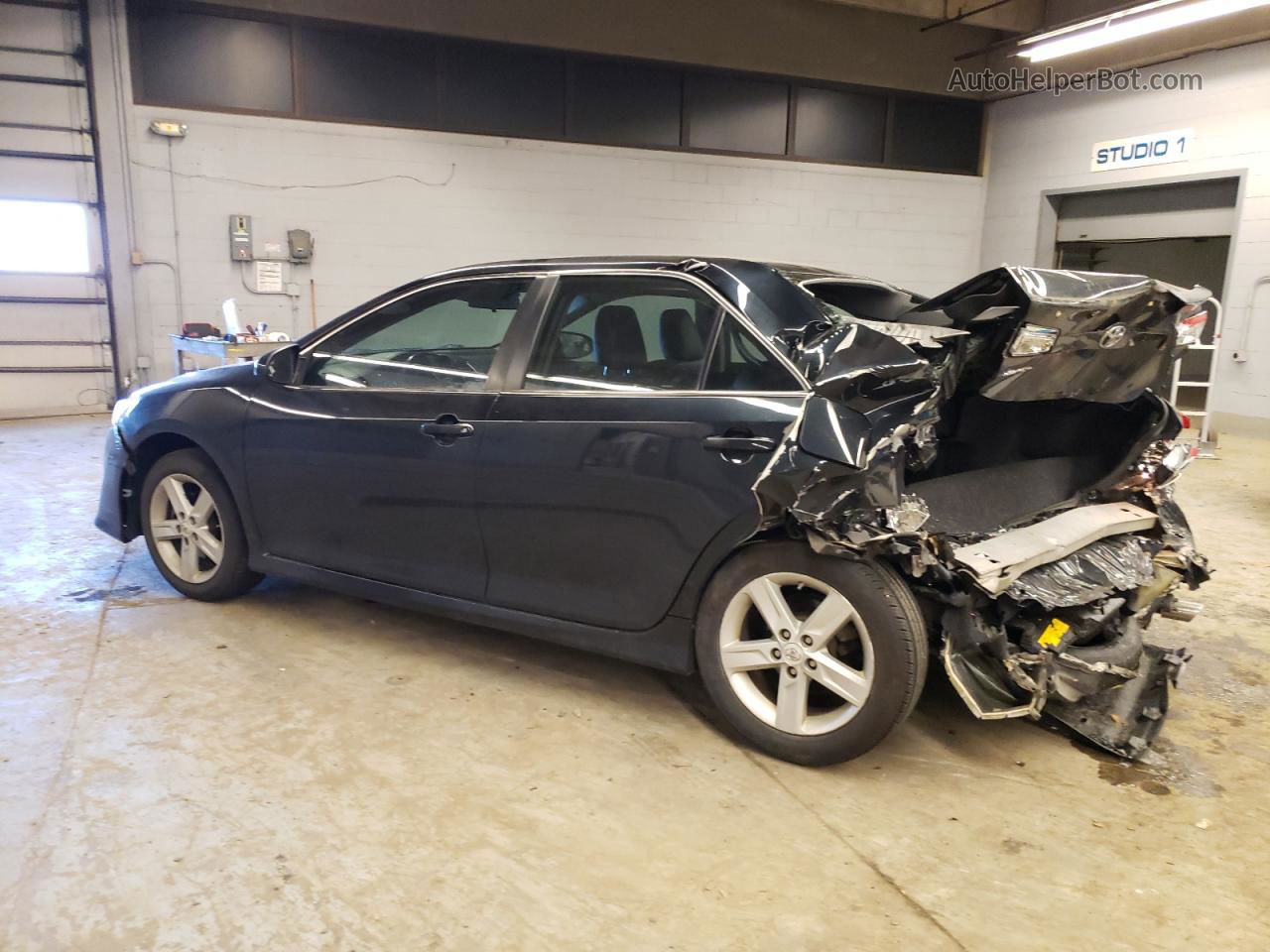 2012 Toyota Camry Base Black vin: 4T1BF1FK7CU120702