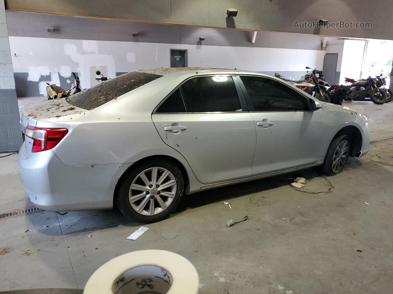 2012 Toyota Camry Base Silver vin: 4T1BF1FK7CU123020