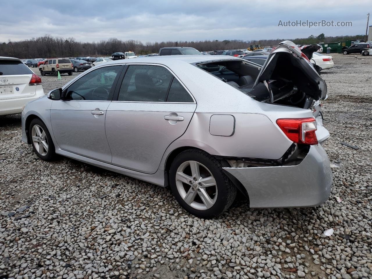 2012 Toyota Camry Base Silver vin: 4T1BF1FK7CU175022