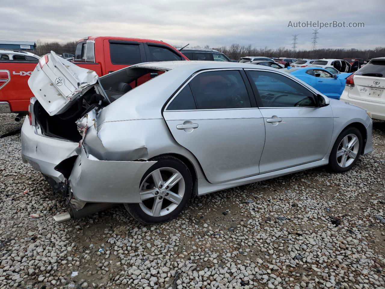 2012 Toyota Camry Base Silver vin: 4T1BF1FK7CU175022