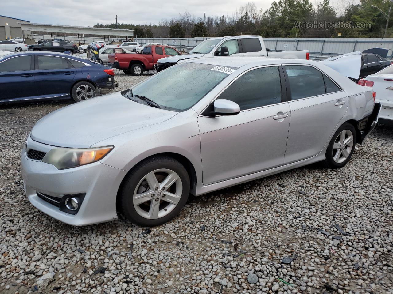 2012 Toyota Camry Base Silver vin: 4T1BF1FK7CU175022