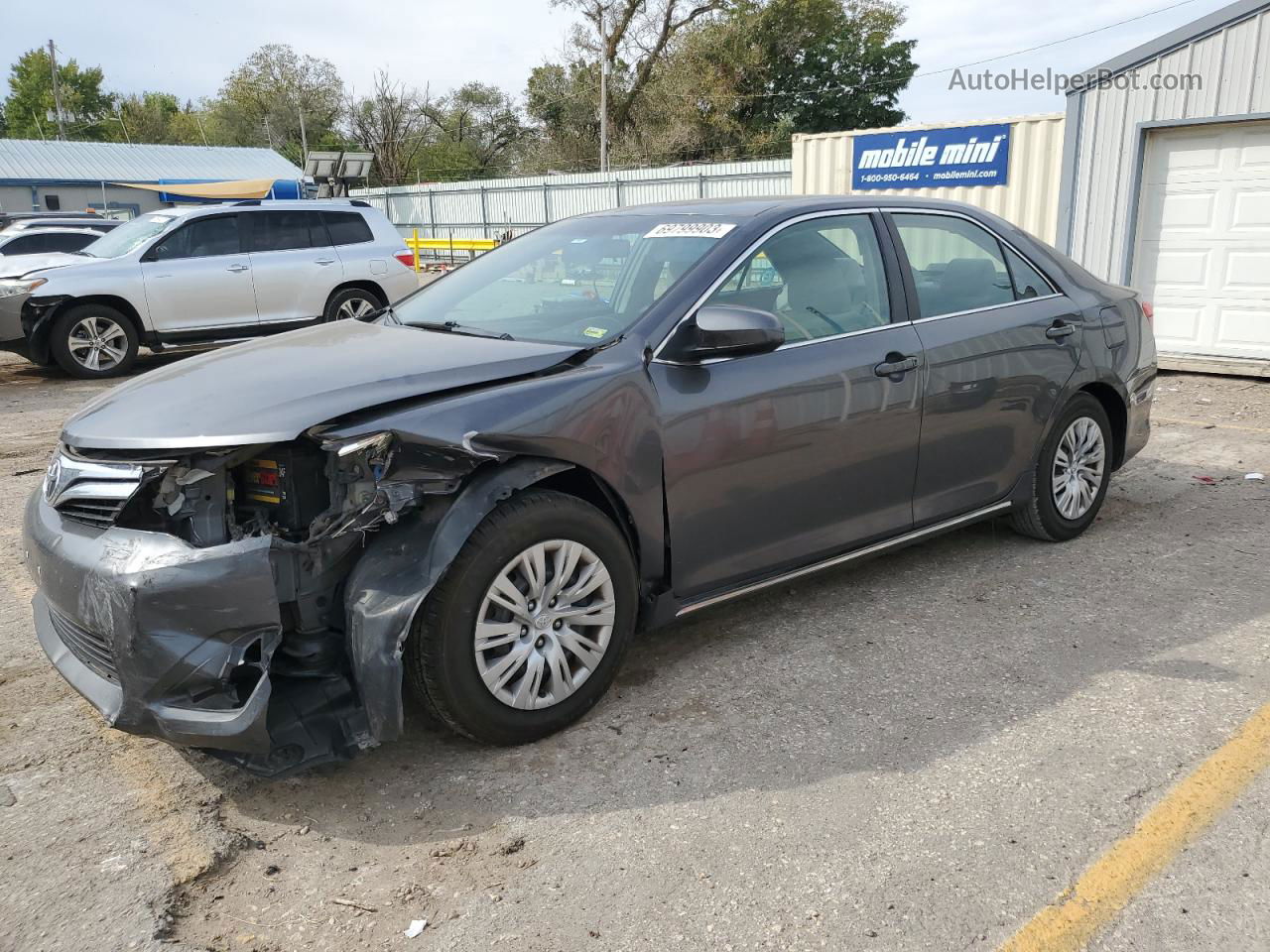 2012 Toyota Camry Base Gray vin: 4T1BF1FK7CU186022