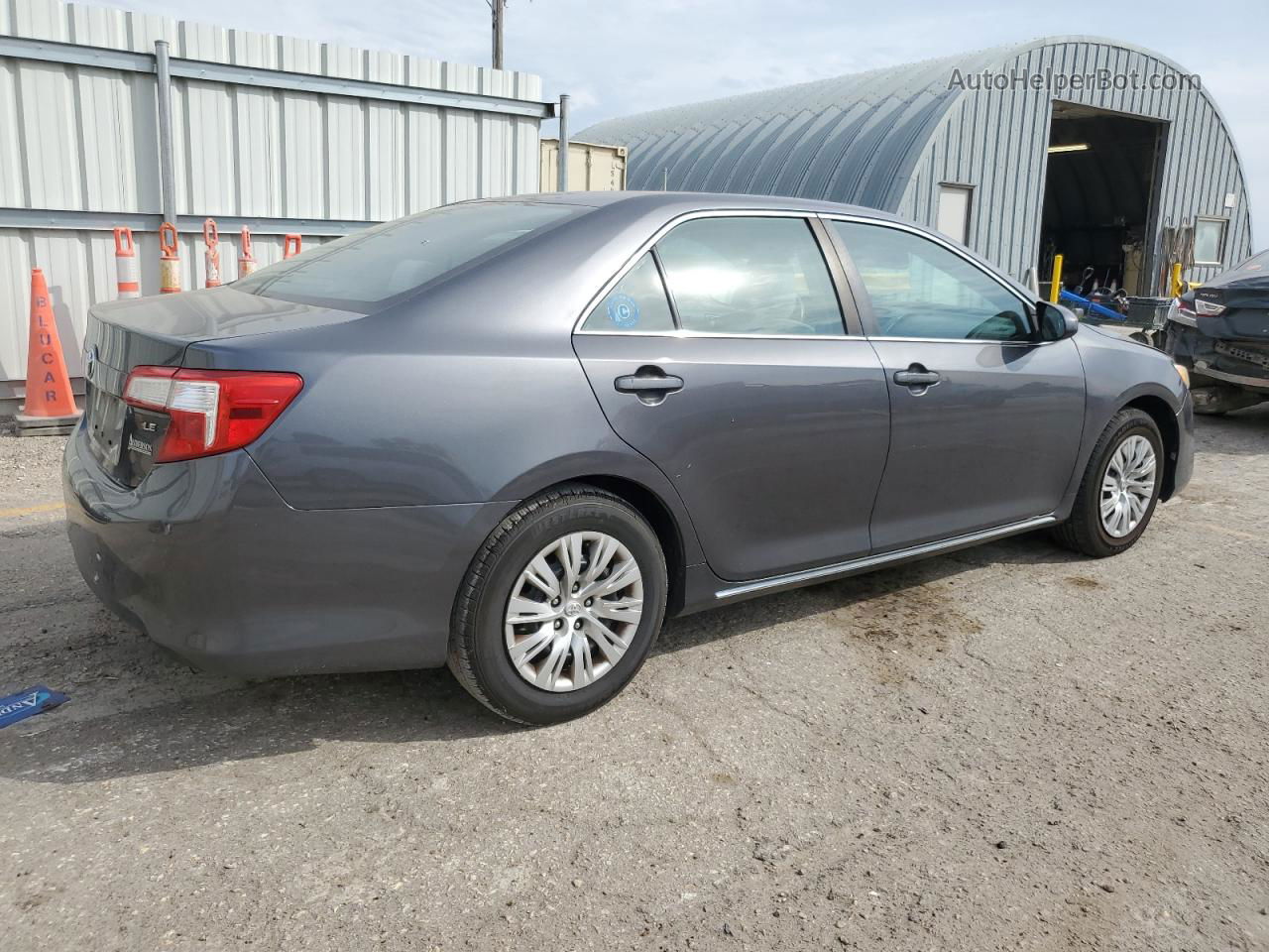 2012 Toyota Camry Base Серый vin: 4T1BF1FK7CU186022