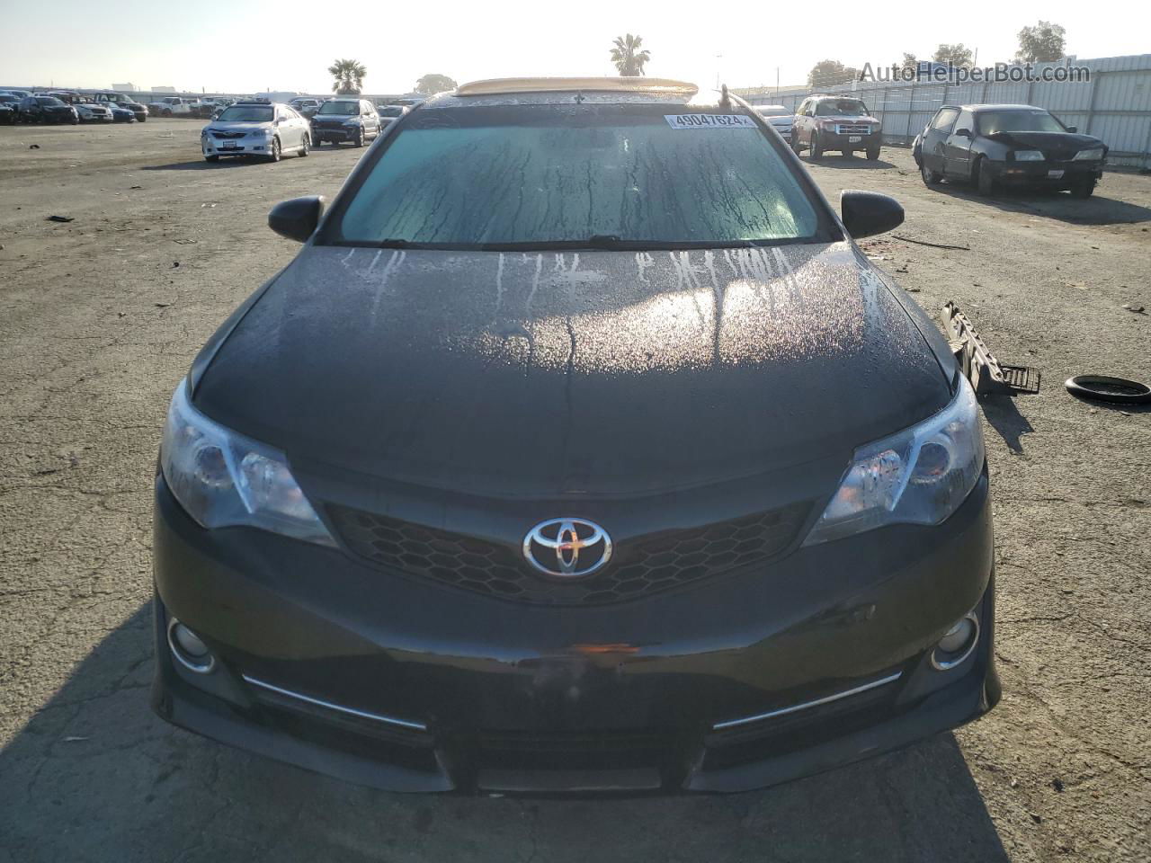 2012 Toyota Camry Base Black vin: 4T1BF1FK7CU190653