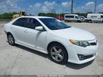 2012 Toyota Camry Se White vin: 4T1BF1FK7CU552903