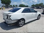 2012 Toyota Camry Se White vin: 4T1BF1FK7CU552903