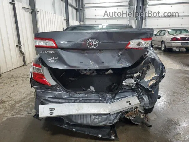 2012 Toyota Camry Base Charcoal vin: 4T1BF1FK7CU571256