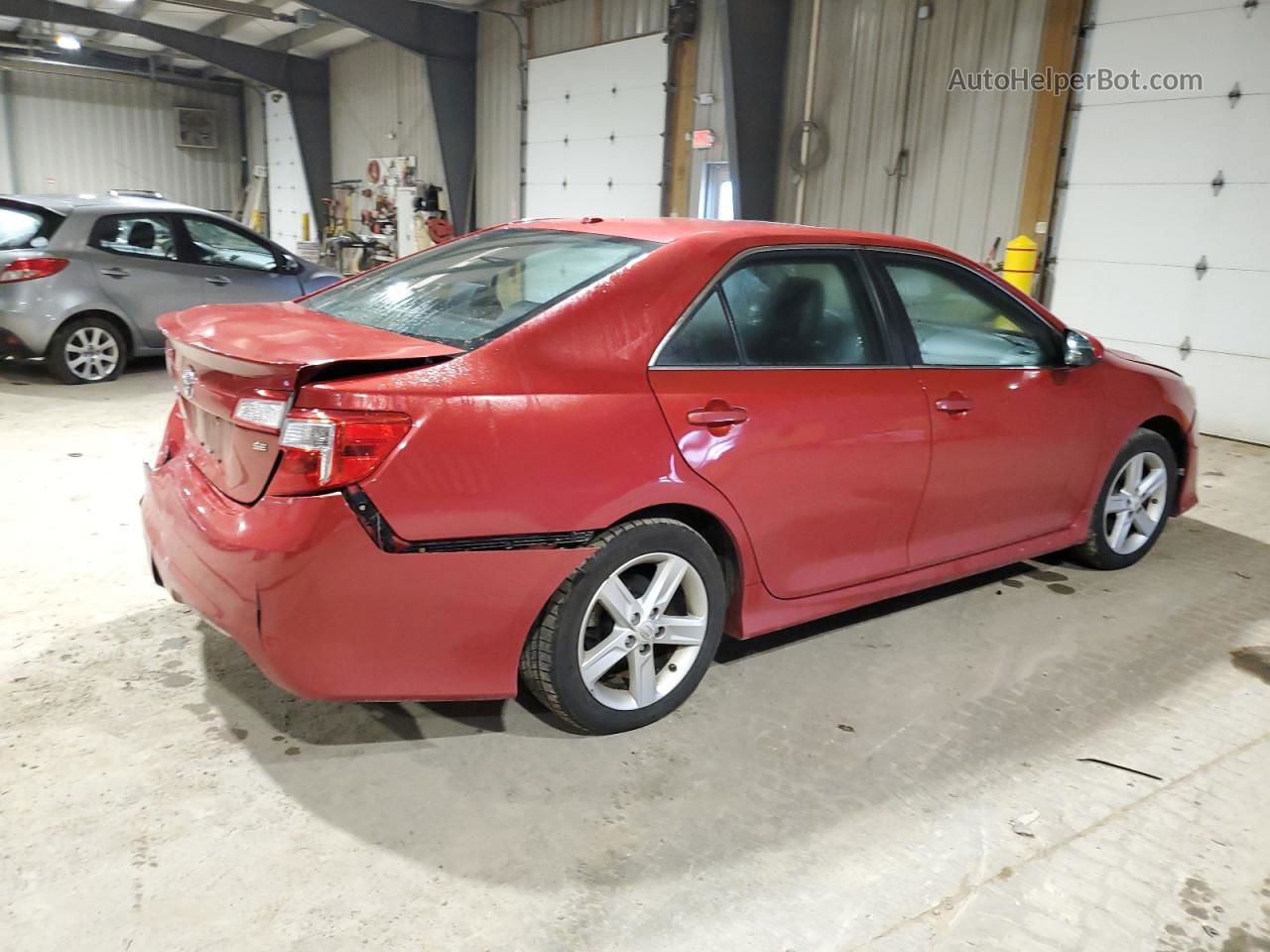 2012 Toyota Camry Base Red vin: 4T1BF1FK7CU596514