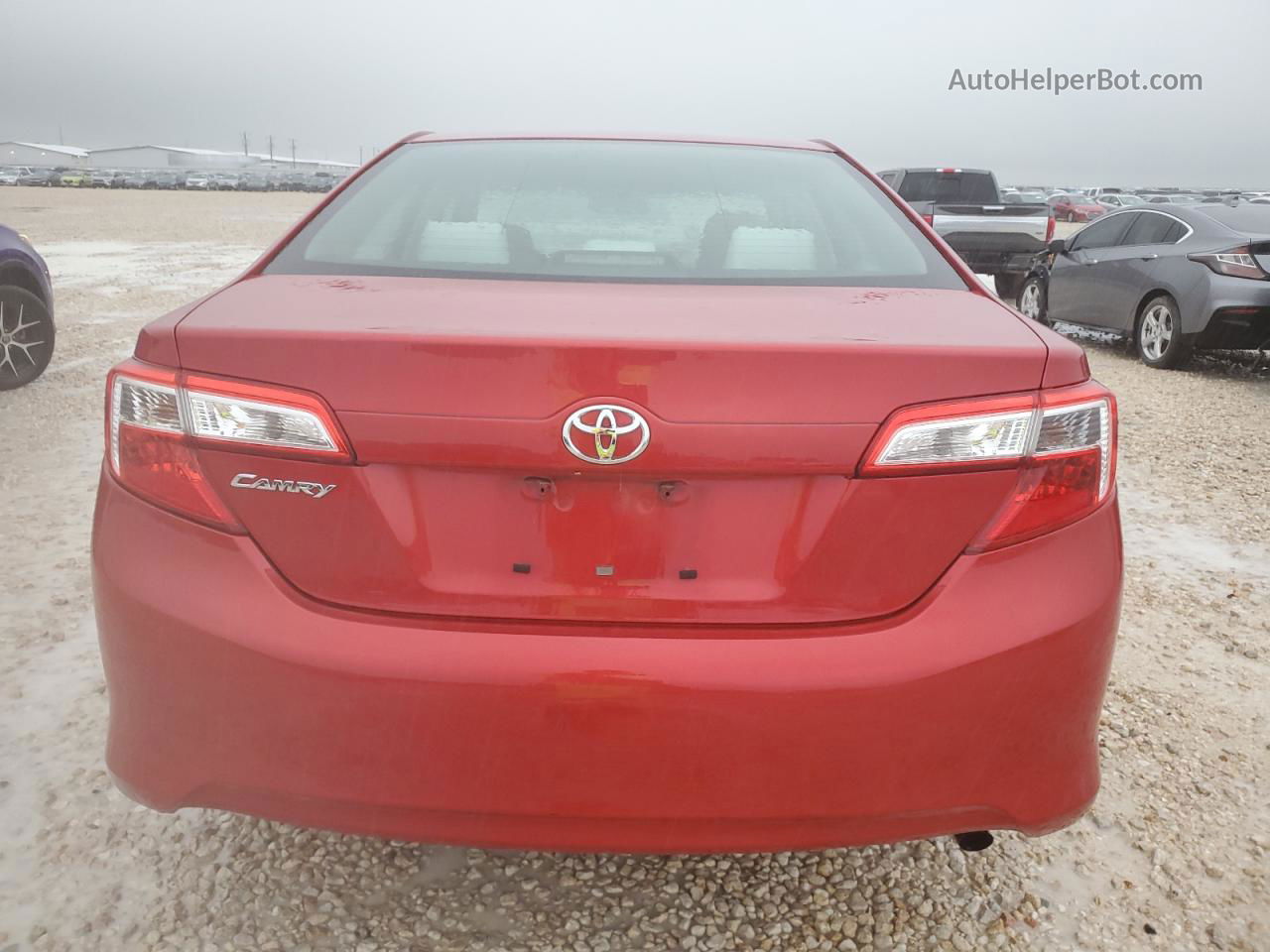 2012 Toyota Camry Base Maroon vin: 4T1BF1FK7CU610881