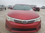 2012 Toyota Camry Base Maroon vin: 4T1BF1FK7CU610881