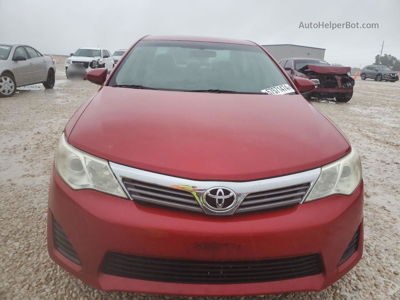 2012 Toyota Camry Base Maroon vin: 4T1BF1FK7CU610881