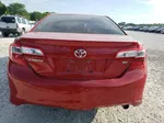 2012 Toyota Camry Base Red vin: 4T1BF1FK7CU624781