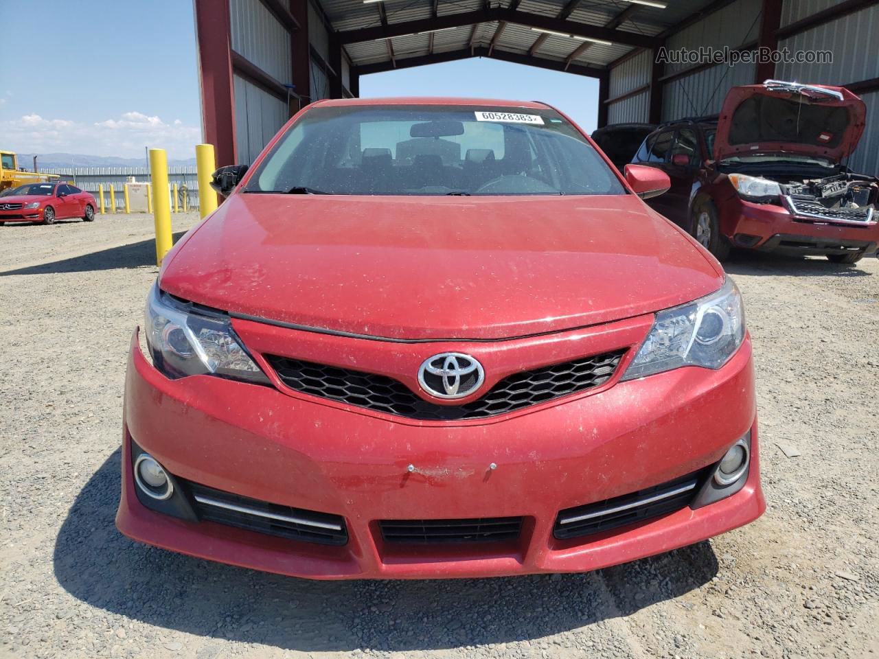 2012 Toyota Camry Base Red vin: 4T1BF1FK7CU631035