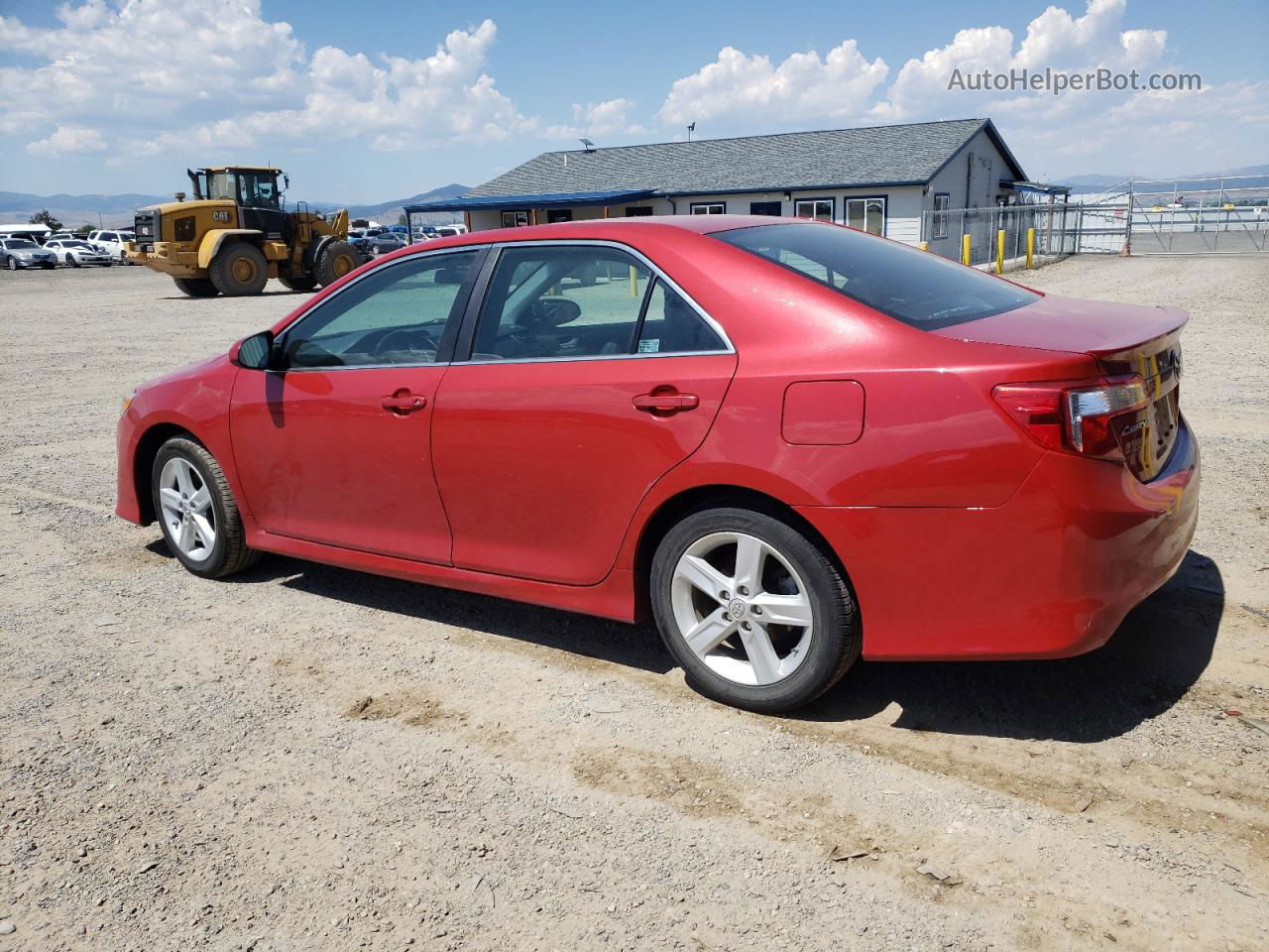 2012 Toyota Camry Base Red vin: 4T1BF1FK7CU631035