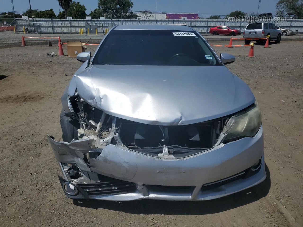 2013 Toyota Camry L Silver vin: 4T1BF1FK7DU223006