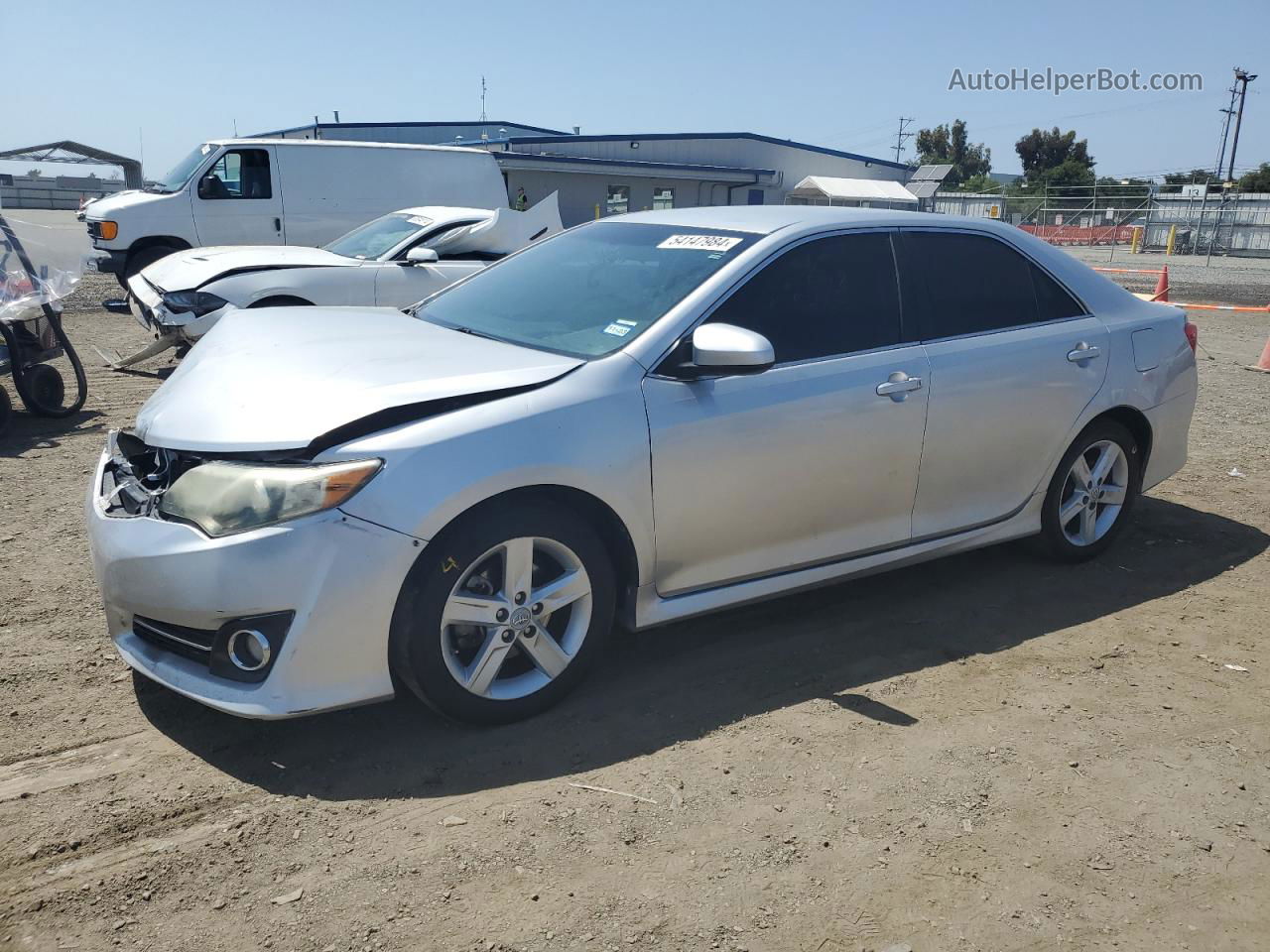 2013 Toyota Camry L Silver vin: 4T1BF1FK7DU223006